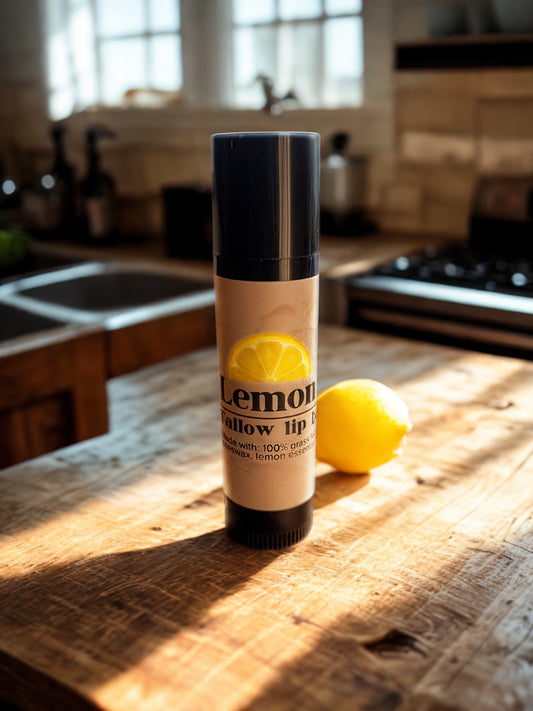 Lemon Tallow Chapstick