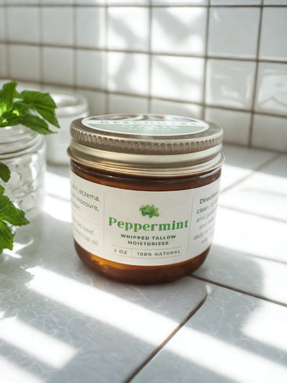 Peppermint Whipped Tallow Balm