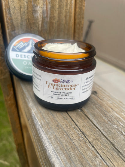 Frankincense & Lavender Whipped Tallow Balm