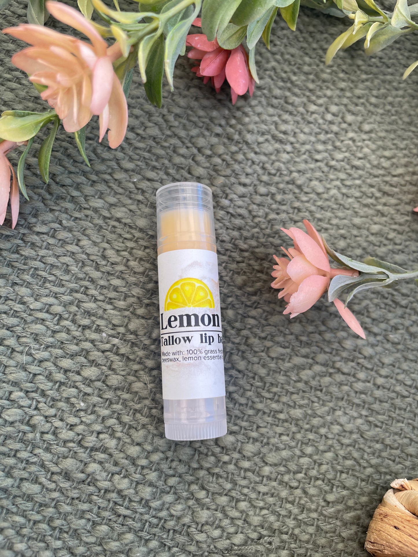 Lemon Tallow Chapstick